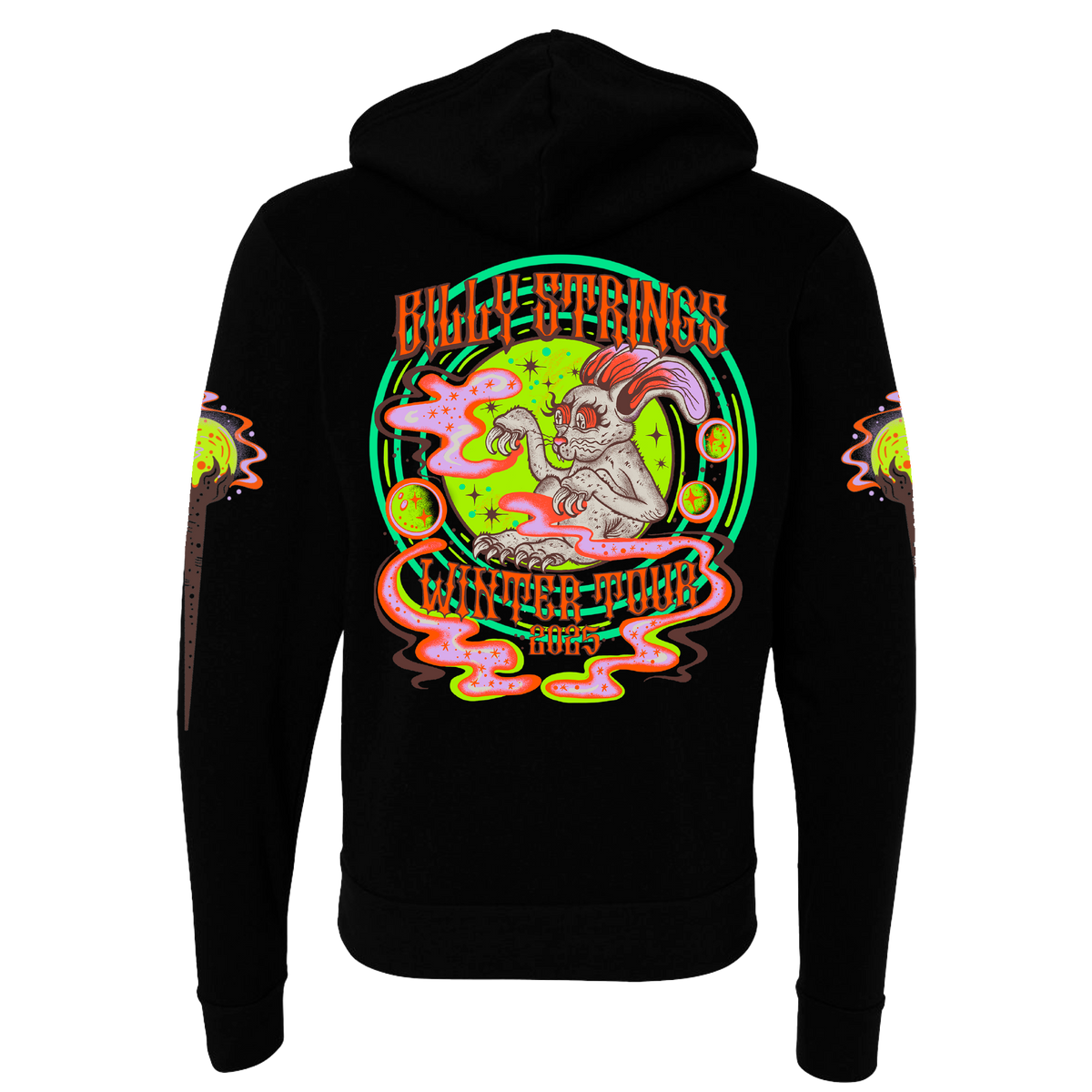 Bunny Zip Up Hoodie (Jamie Gibson) – Billy Strings Bunny Zip Up Hoodie (Jamie Gibson) – Billy Strings