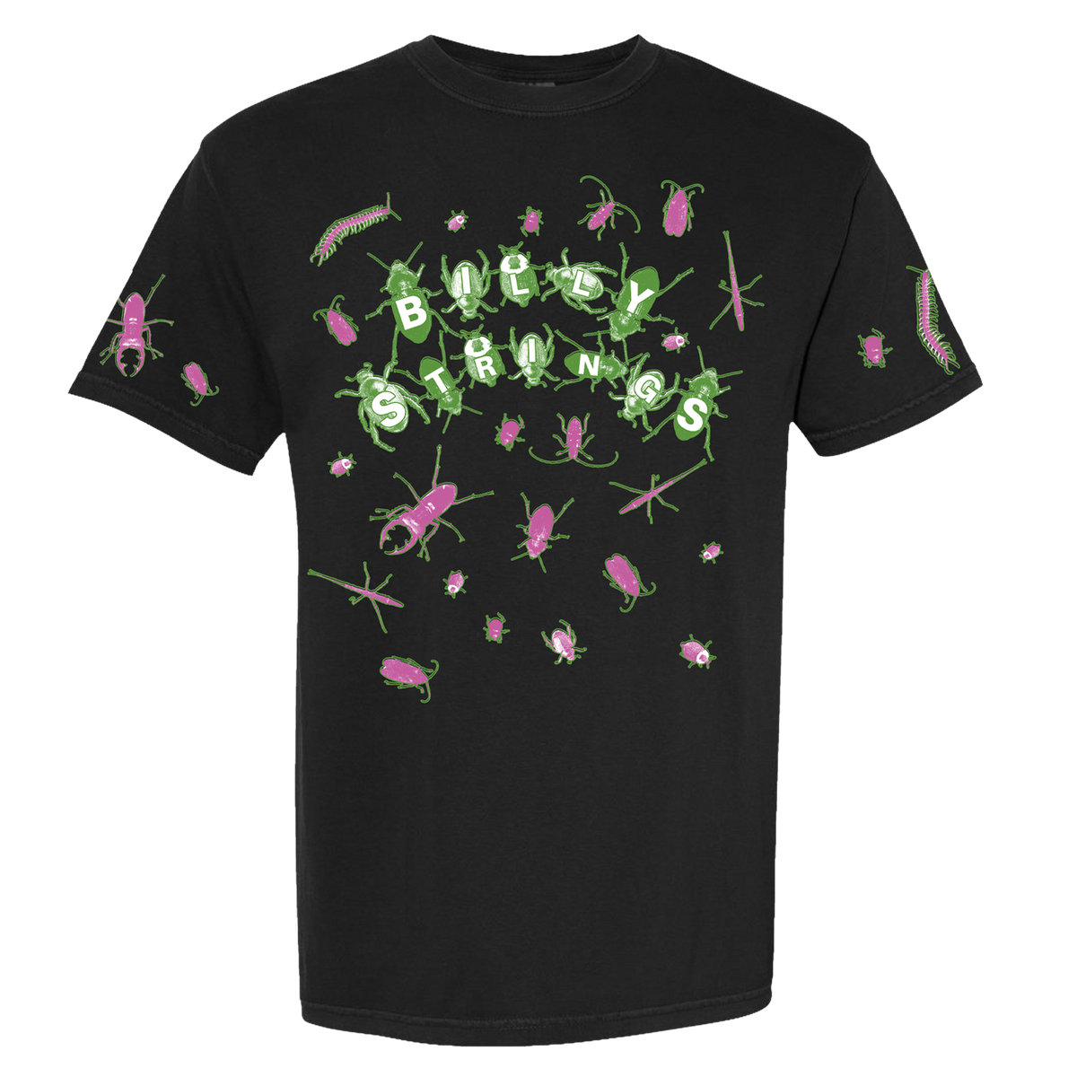 Bugs Tee with Dates (George Ebblewhite) – Billy Strings