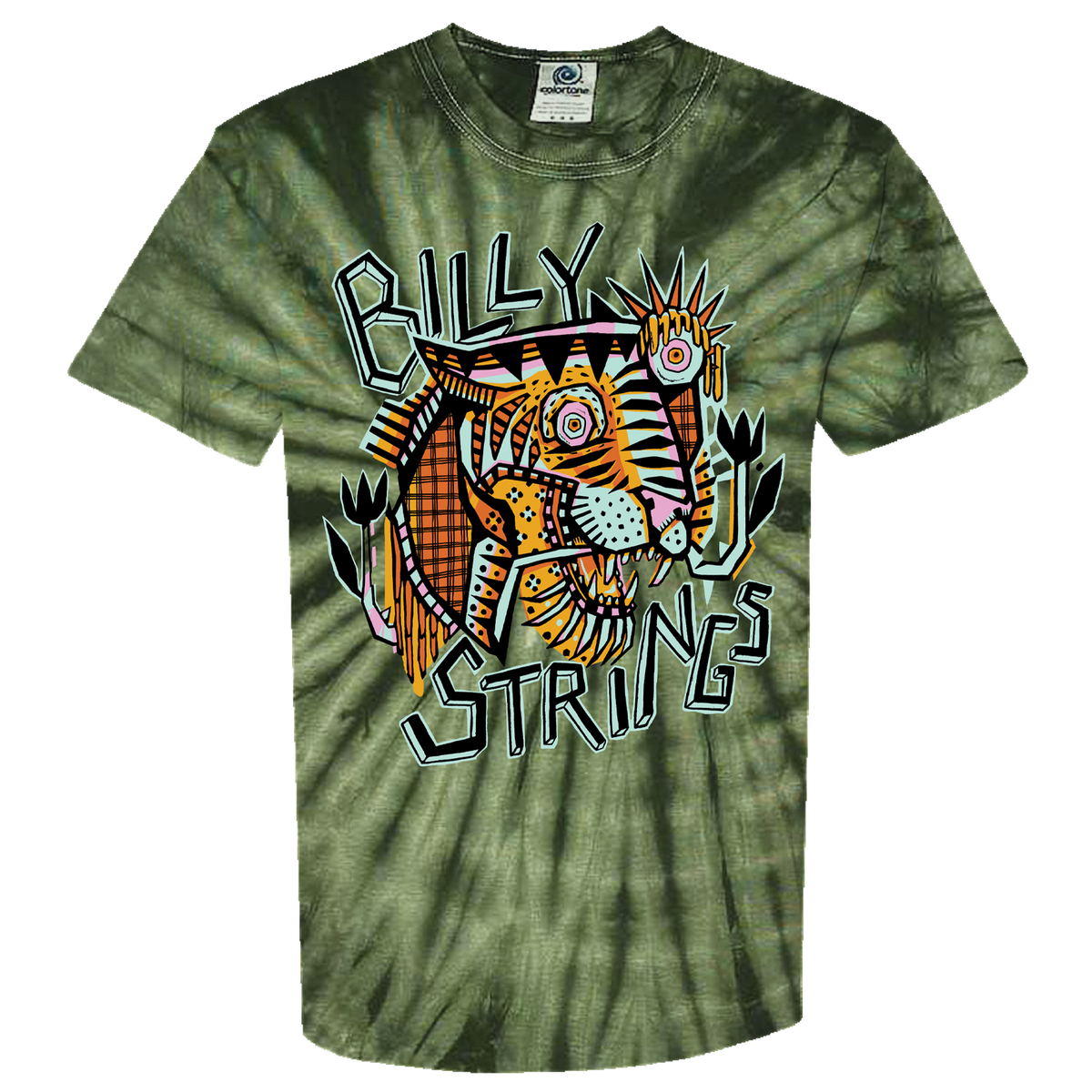 Deconstructed Tiger Tee (Whit Stone) – Billy Strings