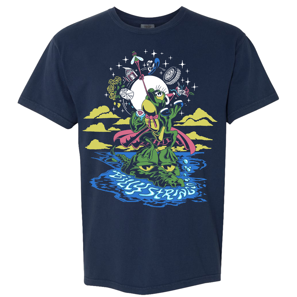 Juggling Frog Tee (Blaze Ben Brooks) – Billy Strings