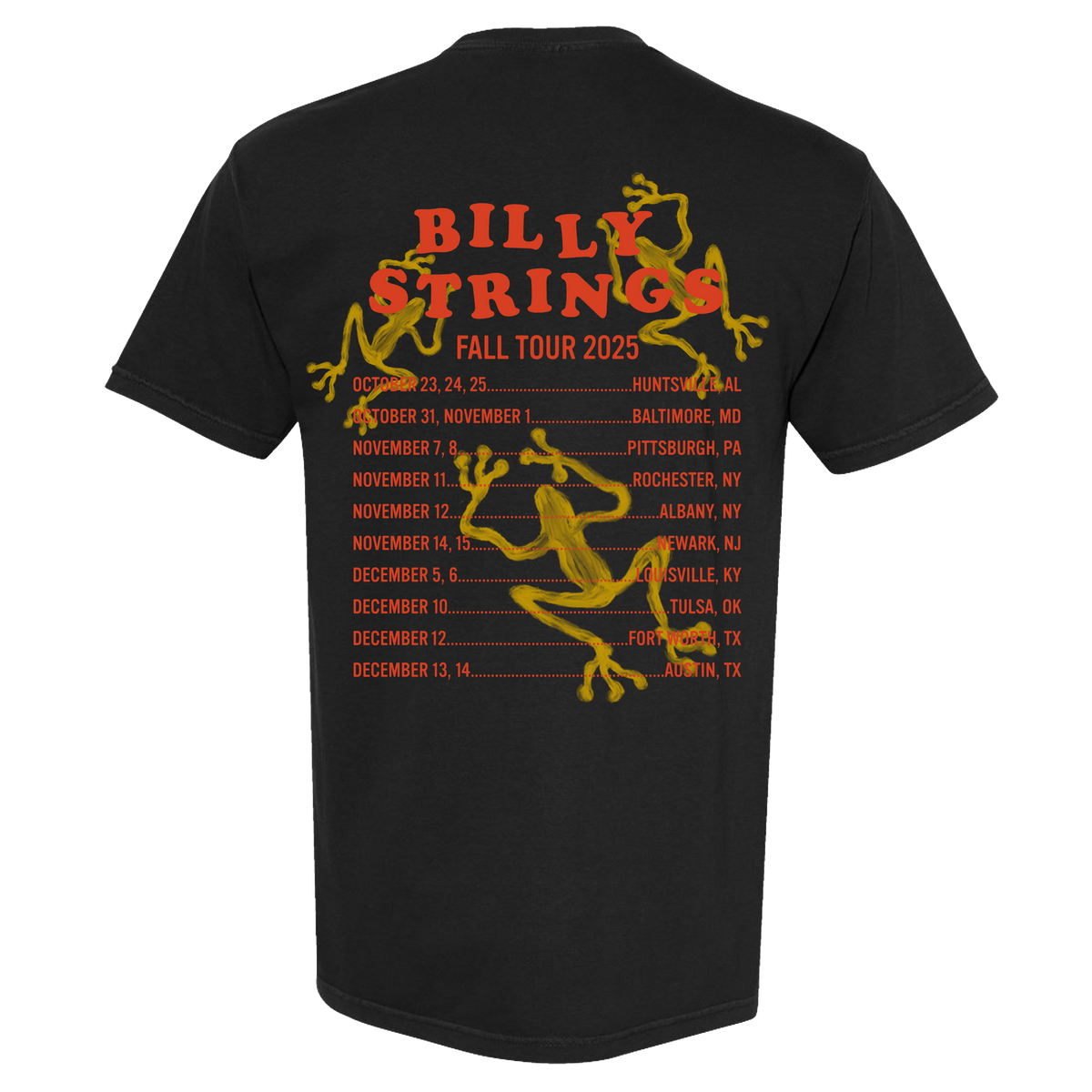 When in Doubt Tee with Dates (Hailey Miller Beiden) – Billy Strings