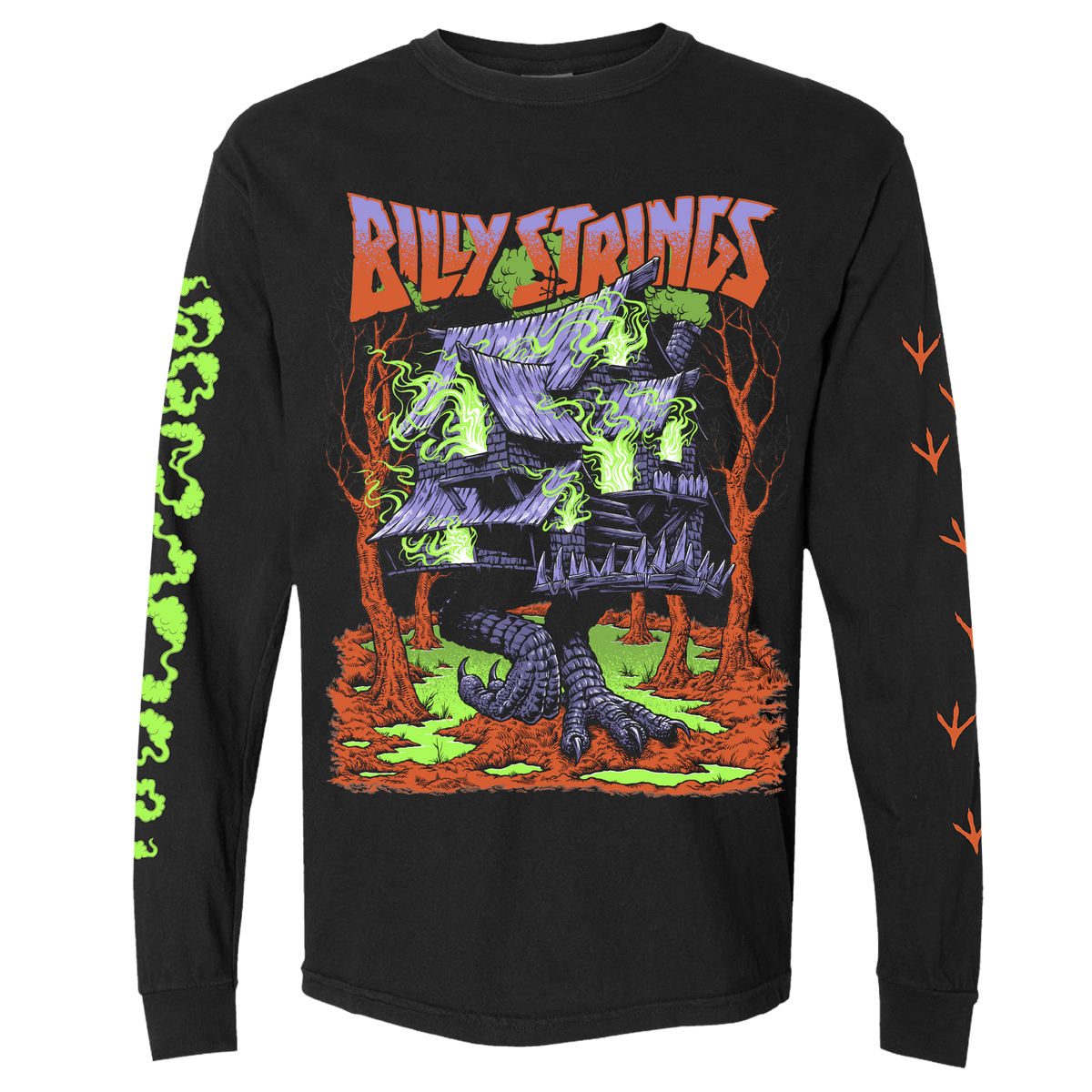 Witch's House Long Sleeve Tee with Dates (Matt Stikker) – Billy