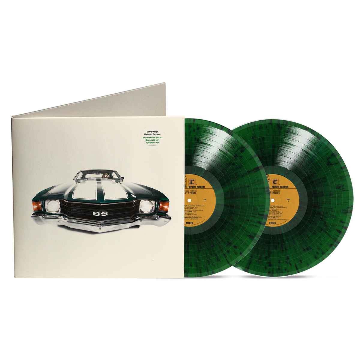 Highway Prayers - Exclusive: Black and Green Splatter Vinyl Highway Prayers - Exclusive: Black and Green Splatter Vinyl