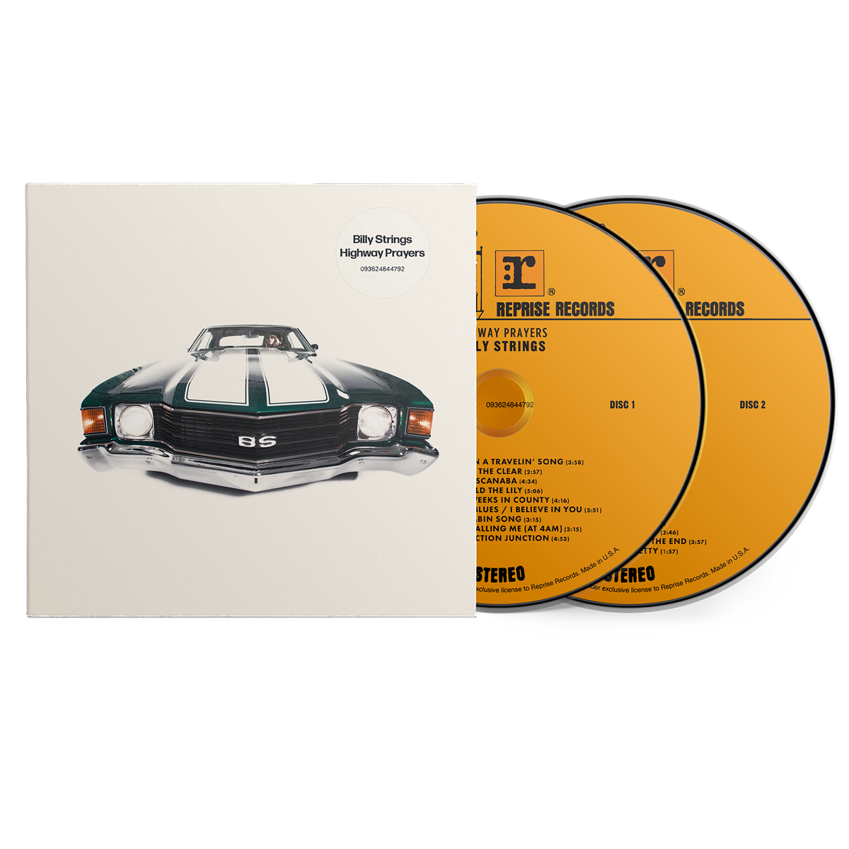 Highway Prayers 2 CD Wallet – Billy Strings