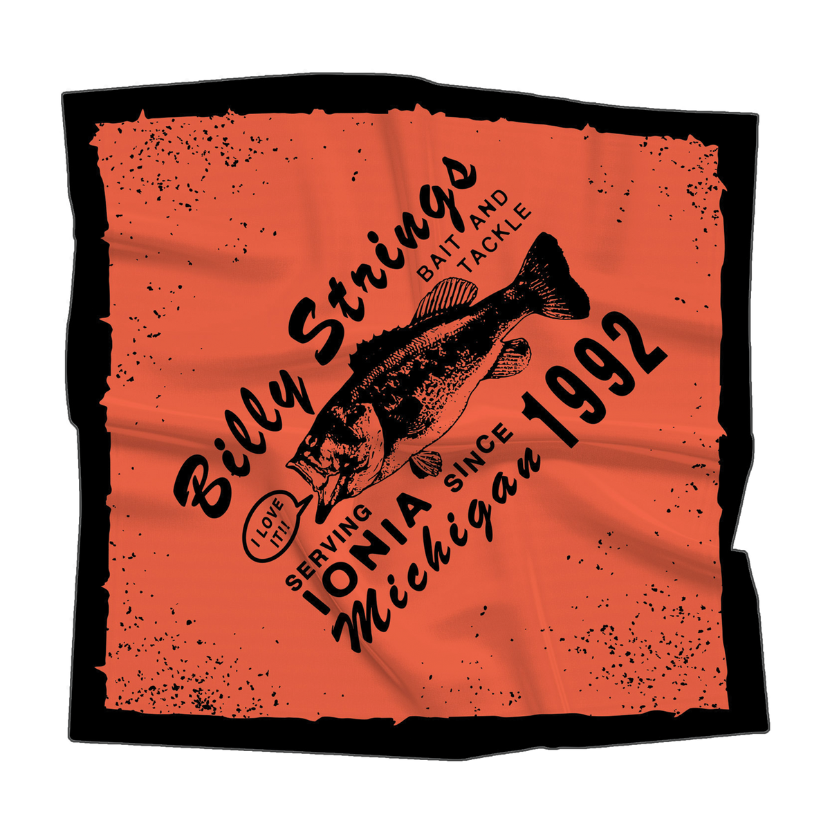Bait and Tackle Bandana (Oxford Pennant) Billy Strings
