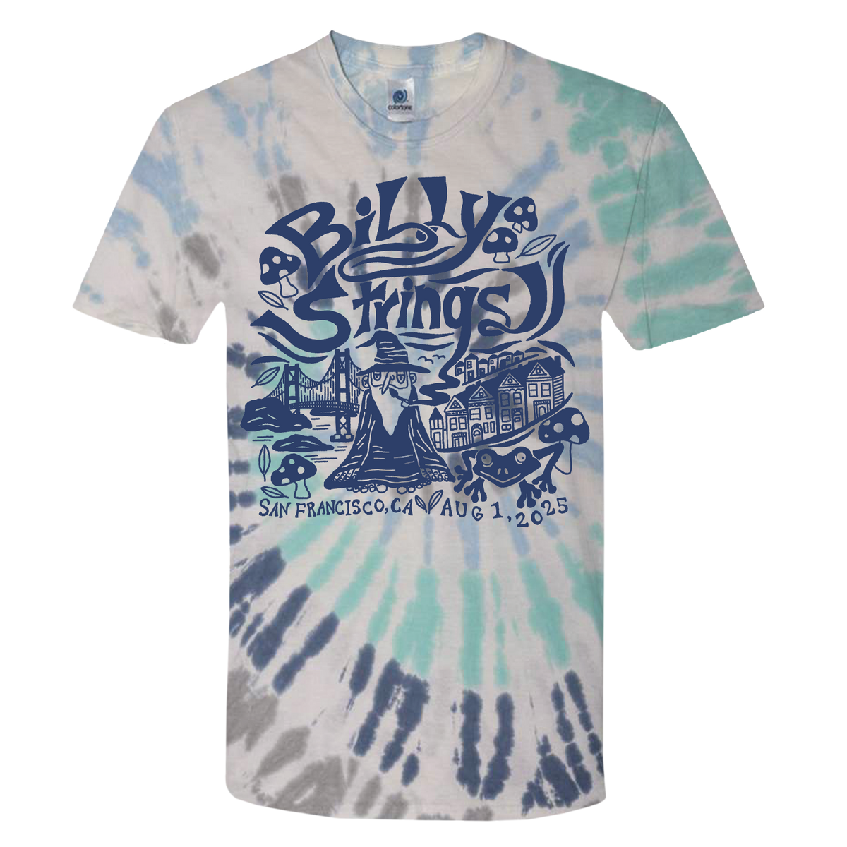 ONLINE EXCLUSIVE San Francisco Wizard Tie Dye Tee – Billy