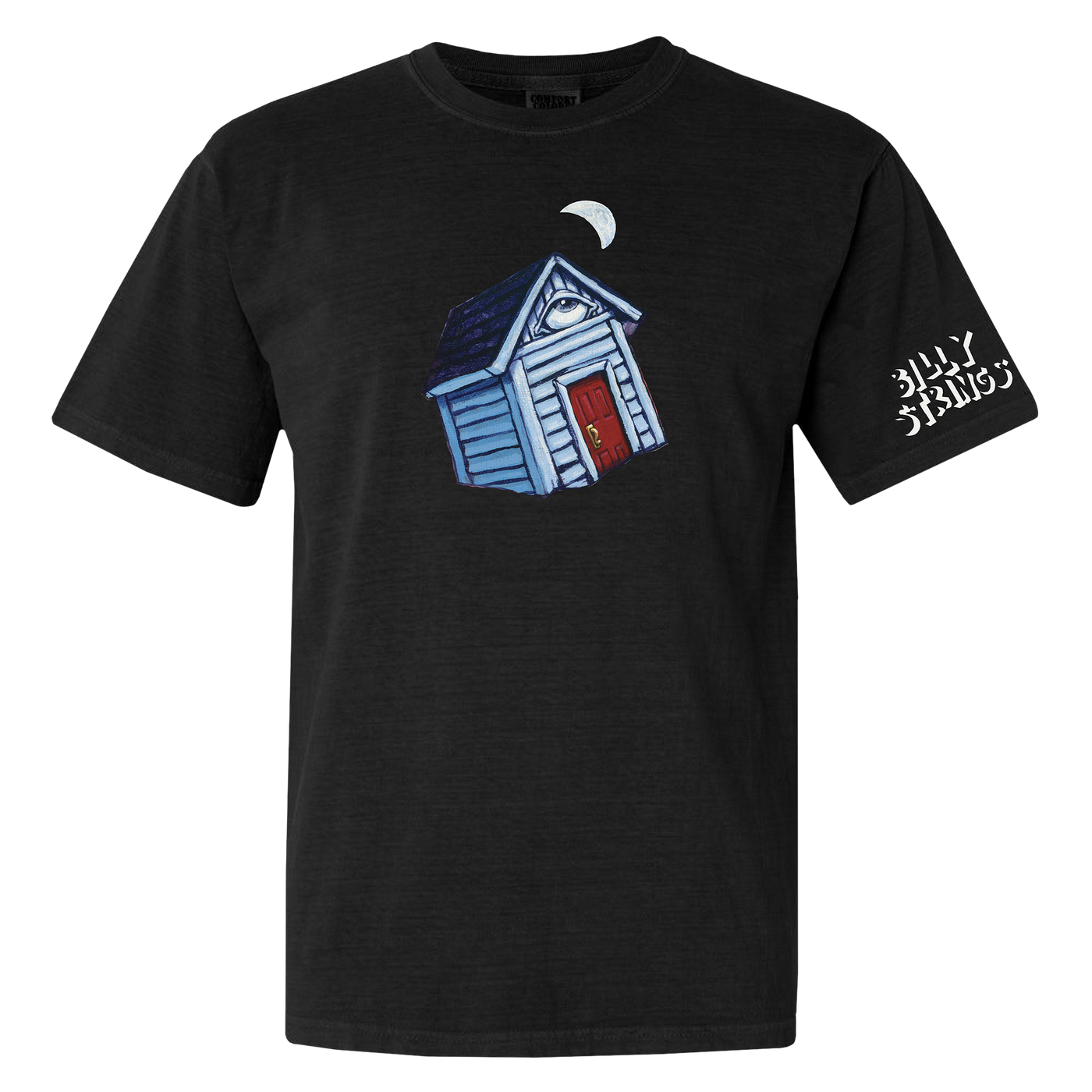 Turmoil Tinfoil Moon Black Tee Billy Strings turmoil-tinfoil-moon-black-tee-billy-strings