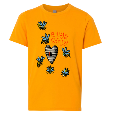 Bees Youth Tee (SQUiSHYEYES)