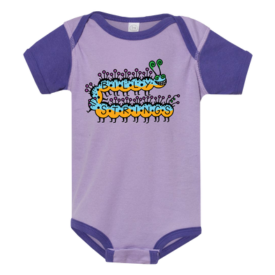 Purple Caterpillar Onesie (SQUiSHYEYES)