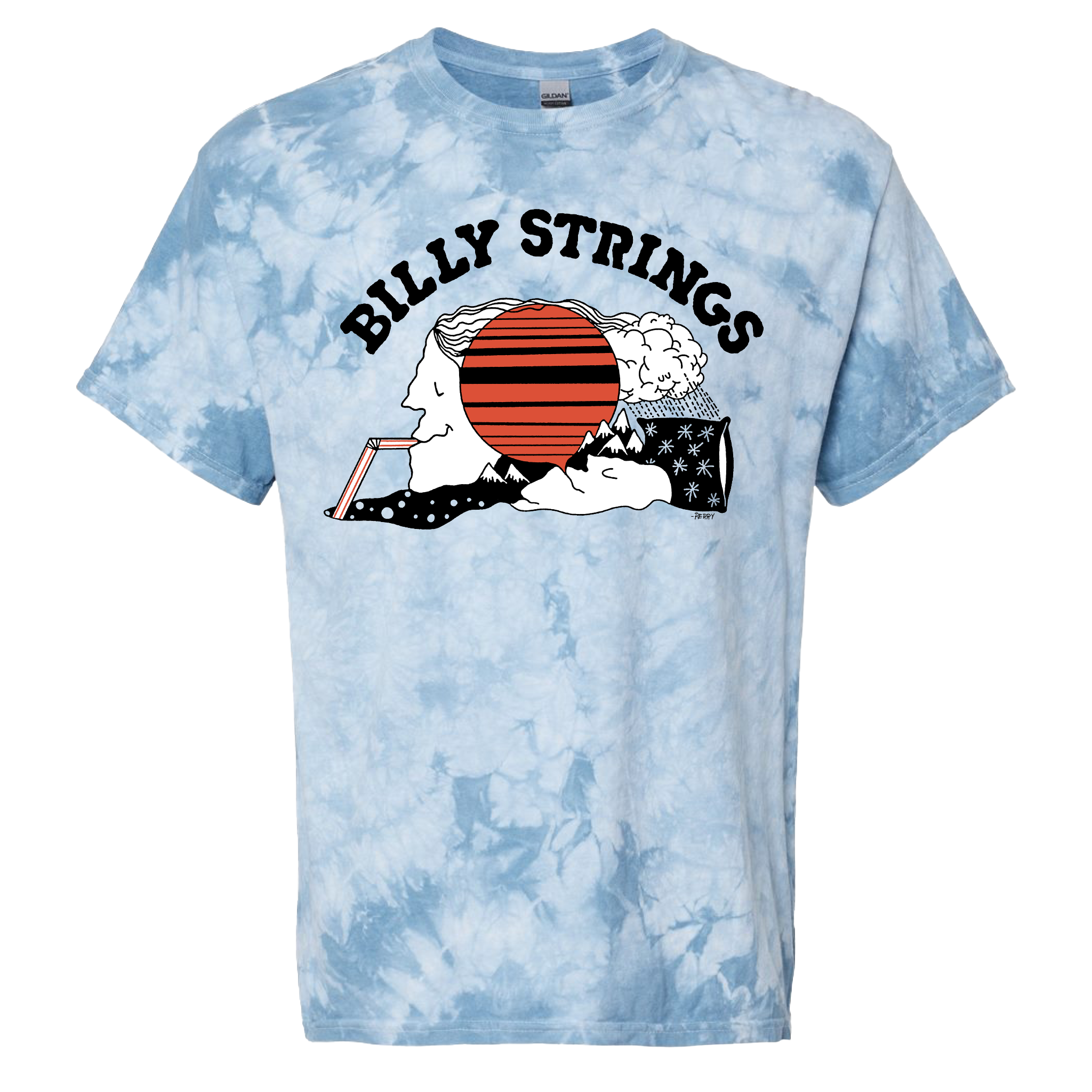 Dream Tie Dye Tee (Perry Shall) – Billy Strings
