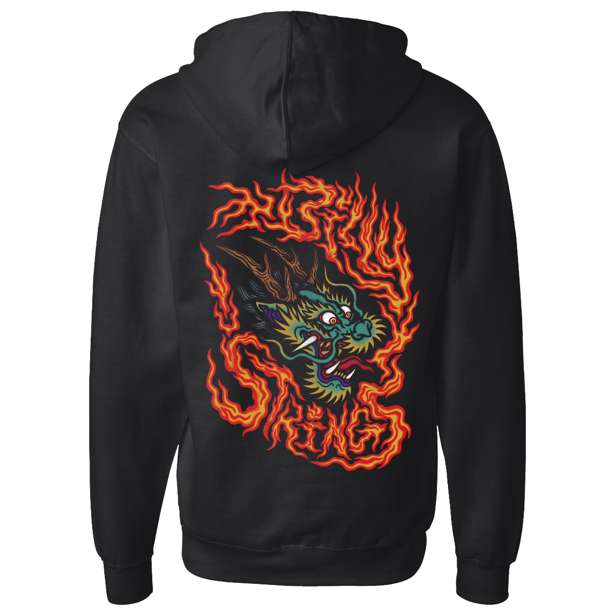 Dragon Zip Up Hoodie (Sean Drennen) – Billy Strings
