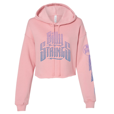 Ladies Cropped Lightning Hoodie (Simon Walker)