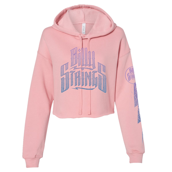 Ladies Cropped Lightning Hoodie (Simon Walker)