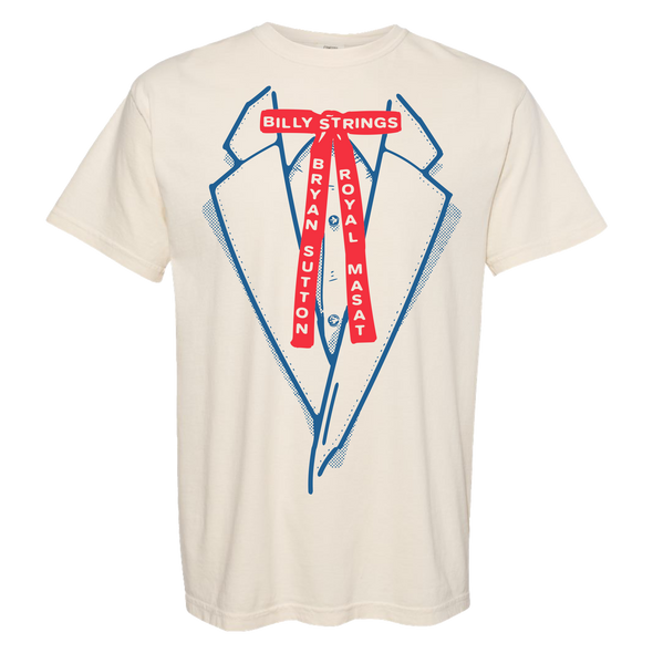 Suit Tee with Dates (Champagne Rodman)