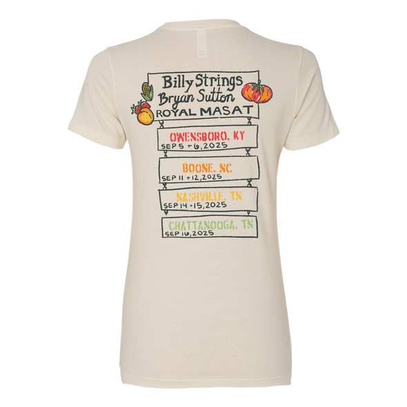 Farm Fresh Ladies Tee with Dates (Hailey Miller Beiden)