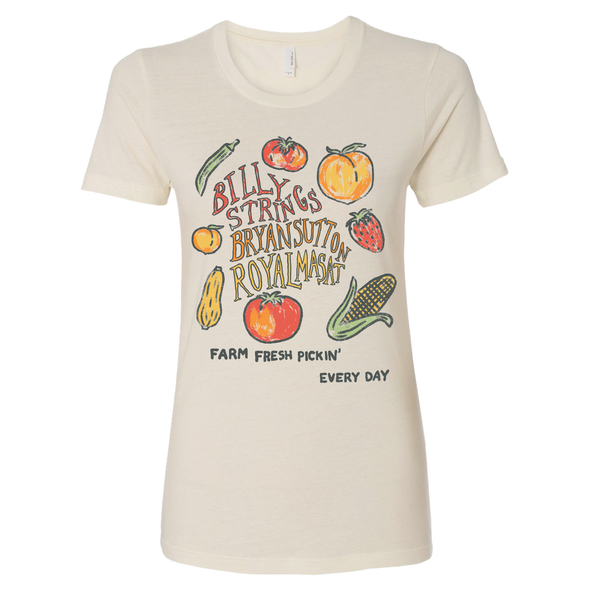 Farm Fresh Ladies Tee with Dates (Hailey Miller Beiden)
