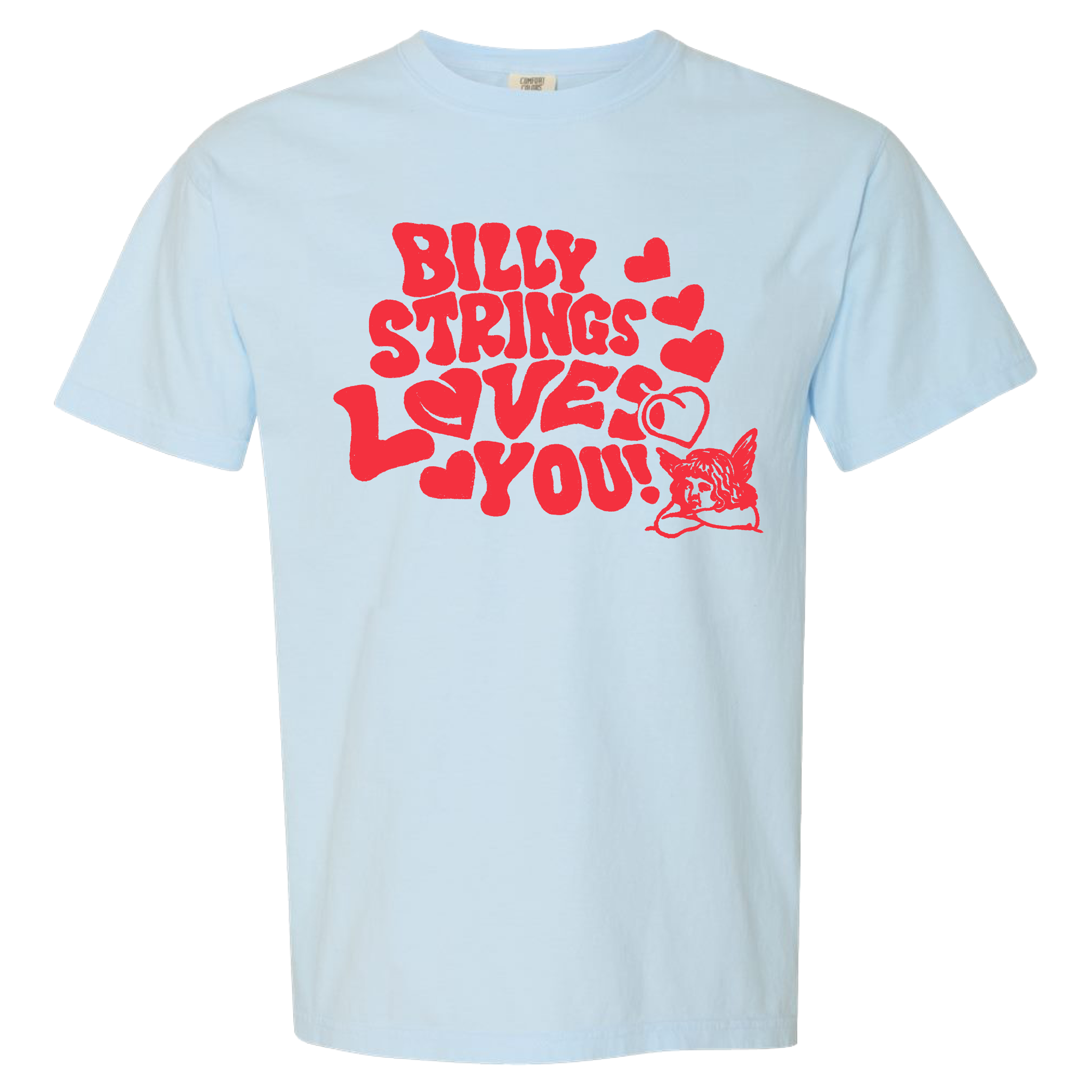 Novel Core×JESSE BiLi BiLi Tシャツ　BASIC Billy Strings Loves You Tee (Hailey Miller Beiden)