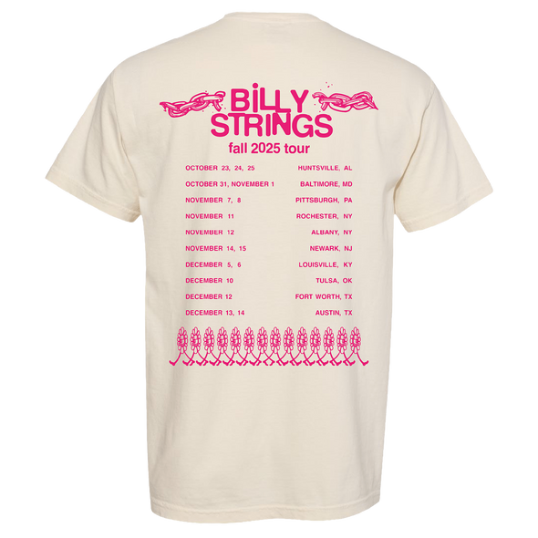 Seeing Flower Tee with Dates (Champagne Rodman)