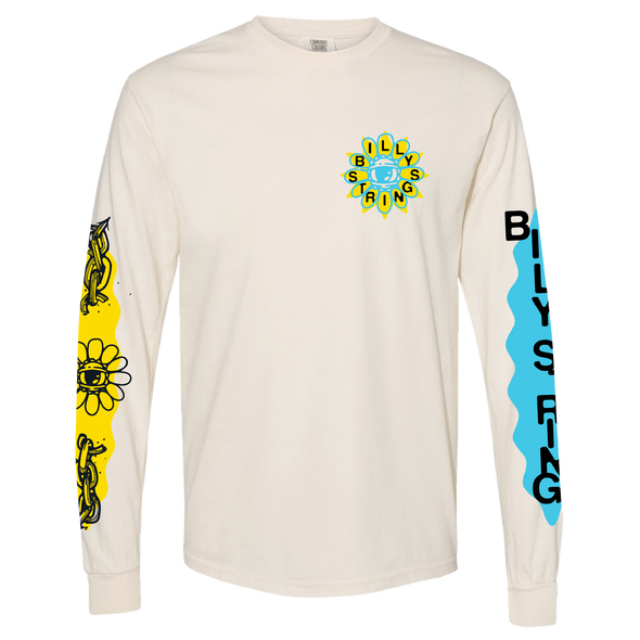 Seeing Flower Long Sleeve Tee (Champagne Rodman)