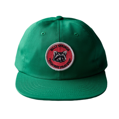 imogene + willie x Billy Strings Green Highway Prayers Raccoon Patch Hat