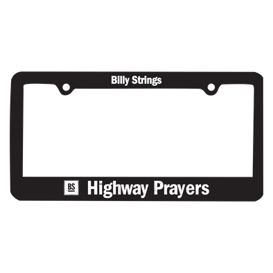 Highway Prayers License Plate Frame (Logan Fox)