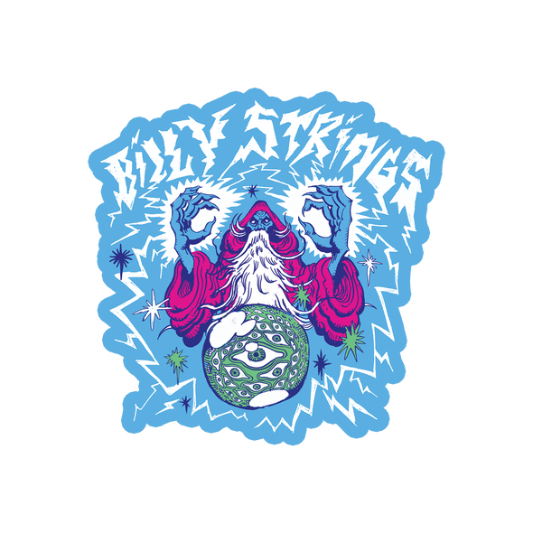 Sticker: Matte Lightning Wizard (Maarten Donders)