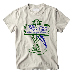 Billy Strings and Bryan Sutton with Royal Masat Tee (imogene + willie)