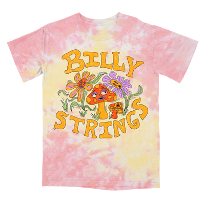 Mushroom Tie Dye Tee with Dates benefiting NBCF (Hailey Miller Beiden)