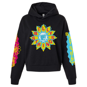 Seeing Flower Ladies Hoodie with Dates (Champagne Rodman)