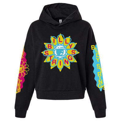 Seeing Flower Ladies Hoodie with Dates (Champagne Rodman)