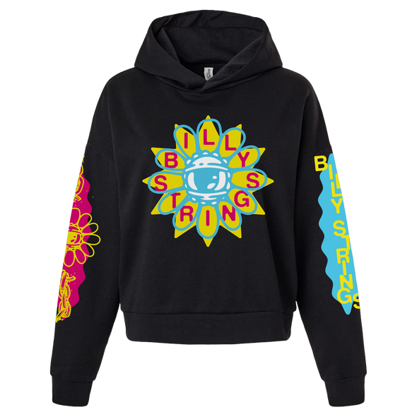 Seeing Flower Ladies Hoodie with Dates (Champagne Rodman)