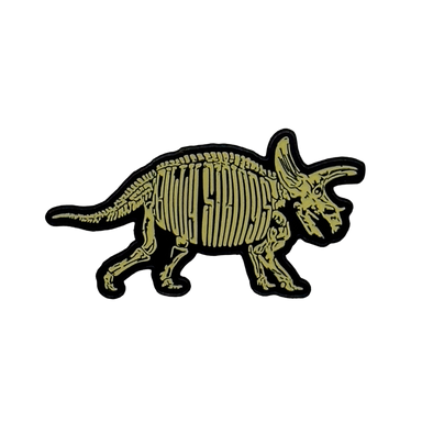 Sticker: Glow in the Dark Fossil (Dannnprints)