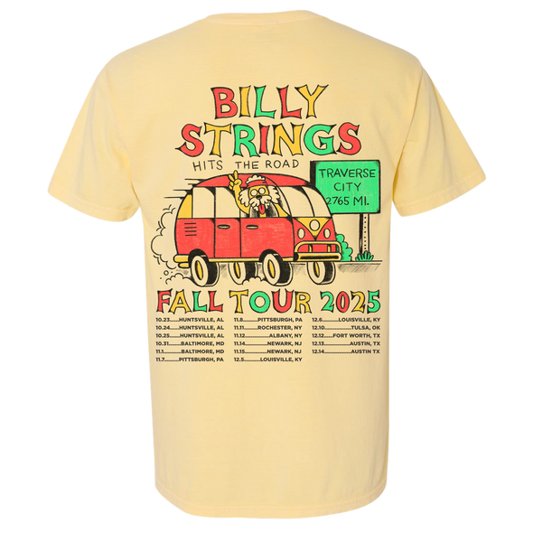 Van Pocket Tee with Dates (Ghost Bongo)