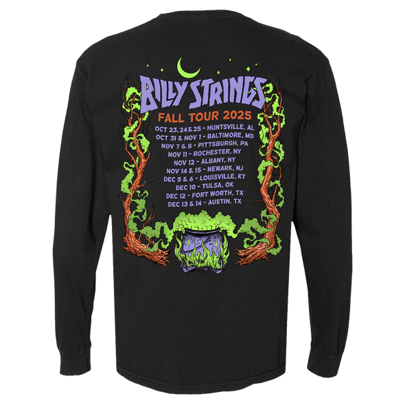 Witch's House Long Sleeve Tee with Dates (Matt Stikker)