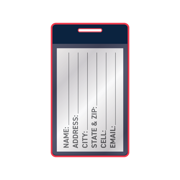 Luggage Tag: Summer 2025 - Everett, WA