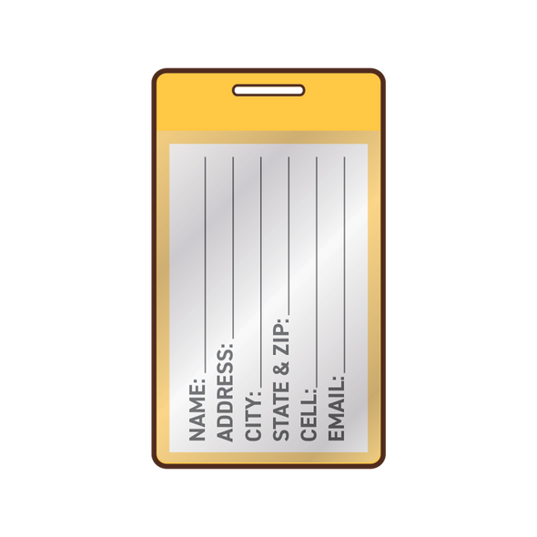 Luggage Tag: Summer 2025 - Fargo, ND