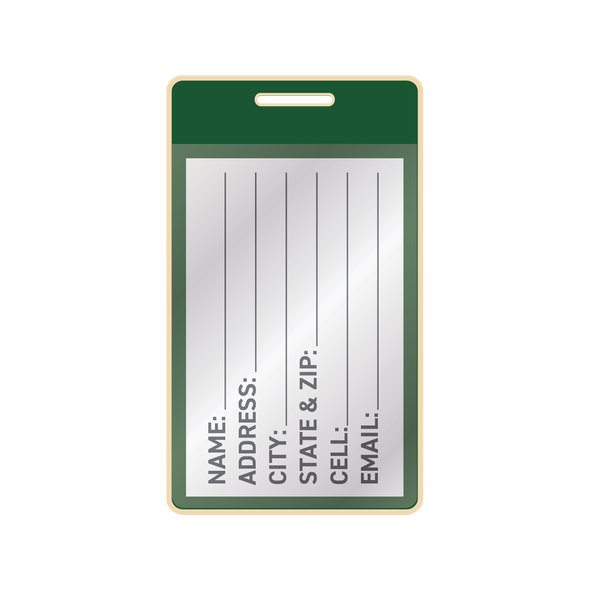 Luggage Tag: Summer 2025 - Milwaukee, WI