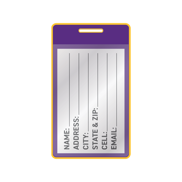 Luggage Tag: Summer 2025 - Minneapolis, MN
