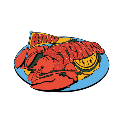 Pin: Lobster (Dannnprints)