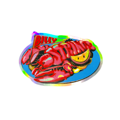 Sticker: Holographic Lobster (Dannnprints)
