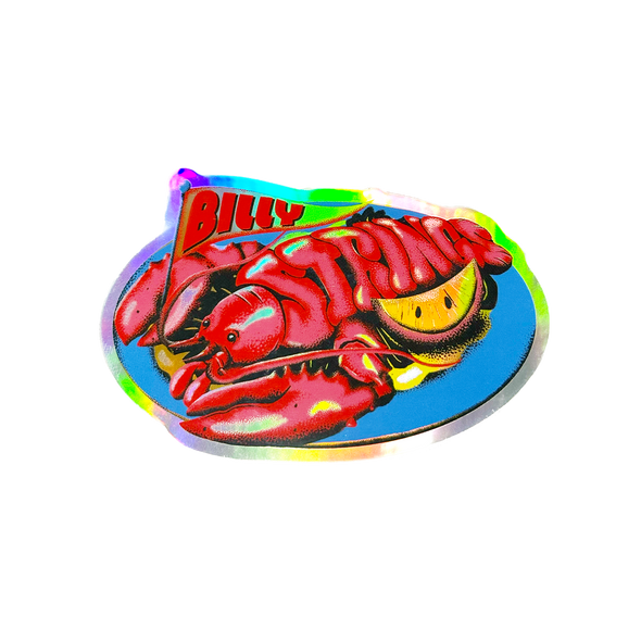 Sticker: Holographic Lobster (Dannnprints)