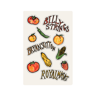 Sticker Sheet: Matte Farm Stand (Hailey Miller Beiden)