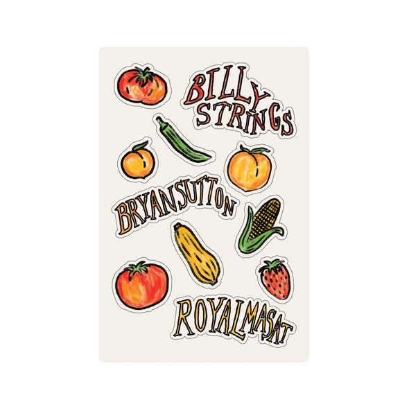 Sticker Sheet: Matte Farm Stand (Hailey Miller Beiden)