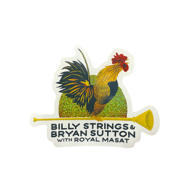 Sticker: Glitter Rooster (Travis Bone)