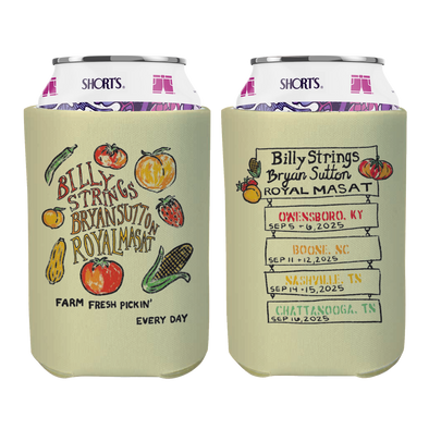 Farm Fresh Koozie with Dates (Hailey Miller Beiden)