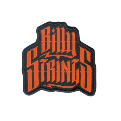 Patch: Orange Woven Logo Simon Walker)