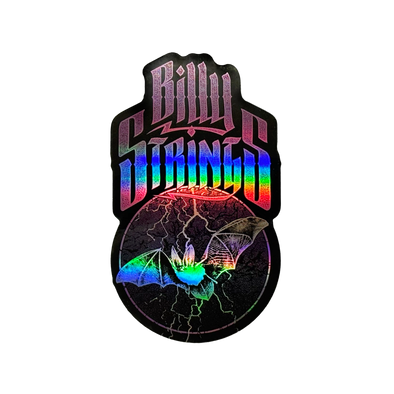 Sticker: Holographic Bat (Simon Walker)