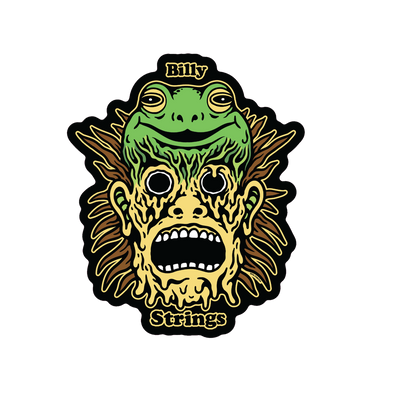 Sticker: Matte Frog Brain (Will Carsola)