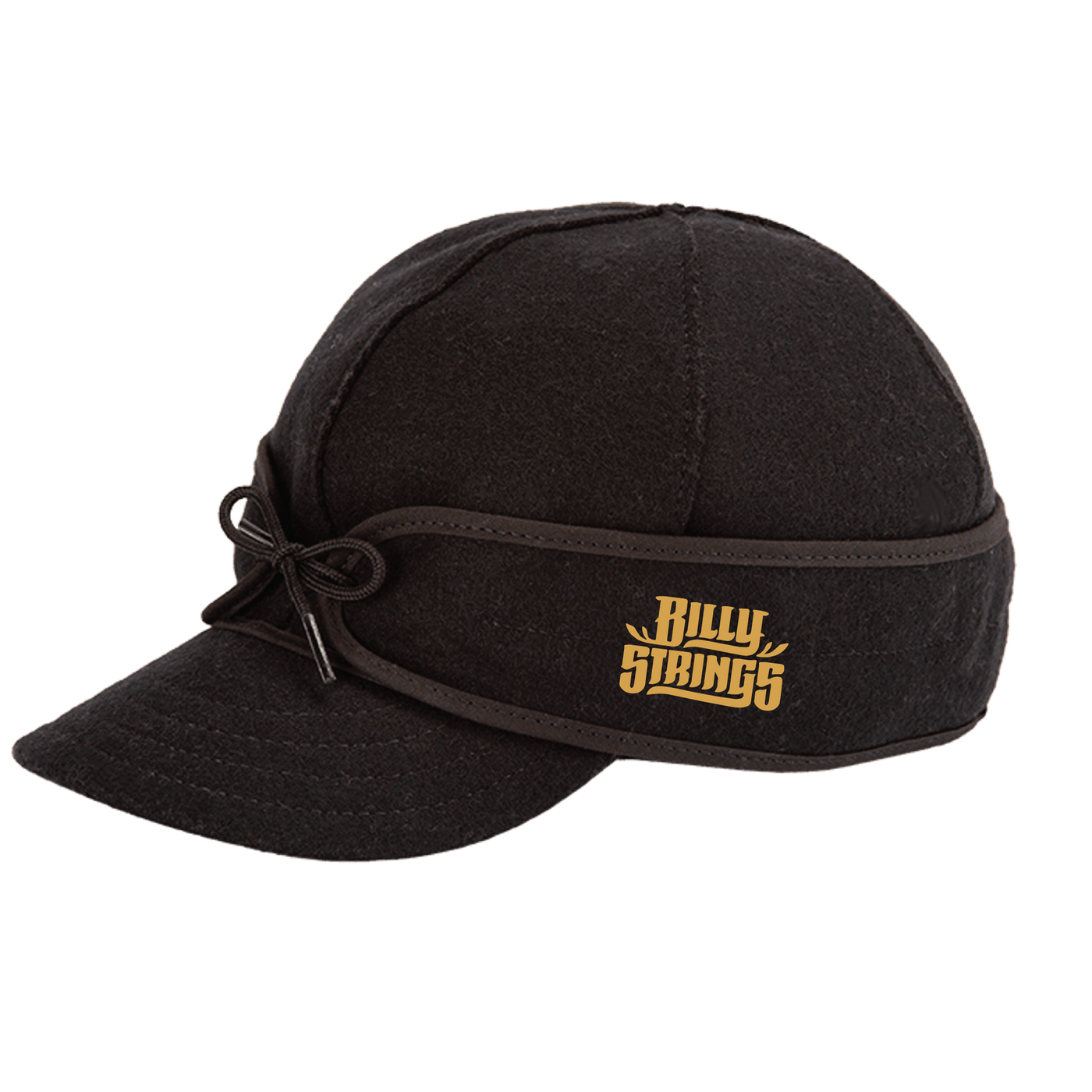 The Original Stormy Kromer Cap Embroidered Billy Strings Logo