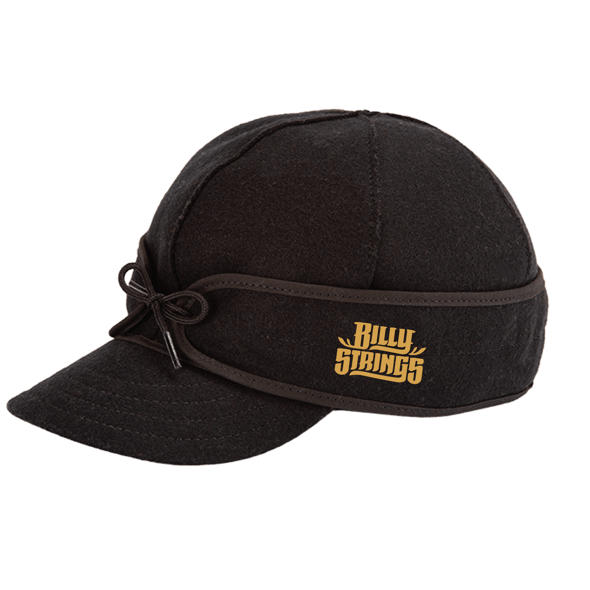 The Original Stormy Kromer Cap Embroidered Billy Strings Logo